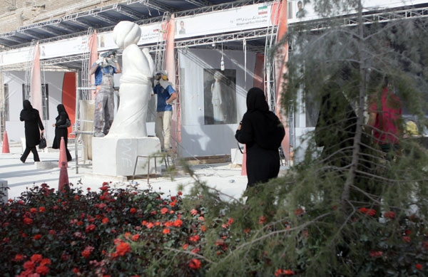 گزارش تصویری چهارمین سمپوزیوم بین‌المللی مجسمه‌سازی تهران 